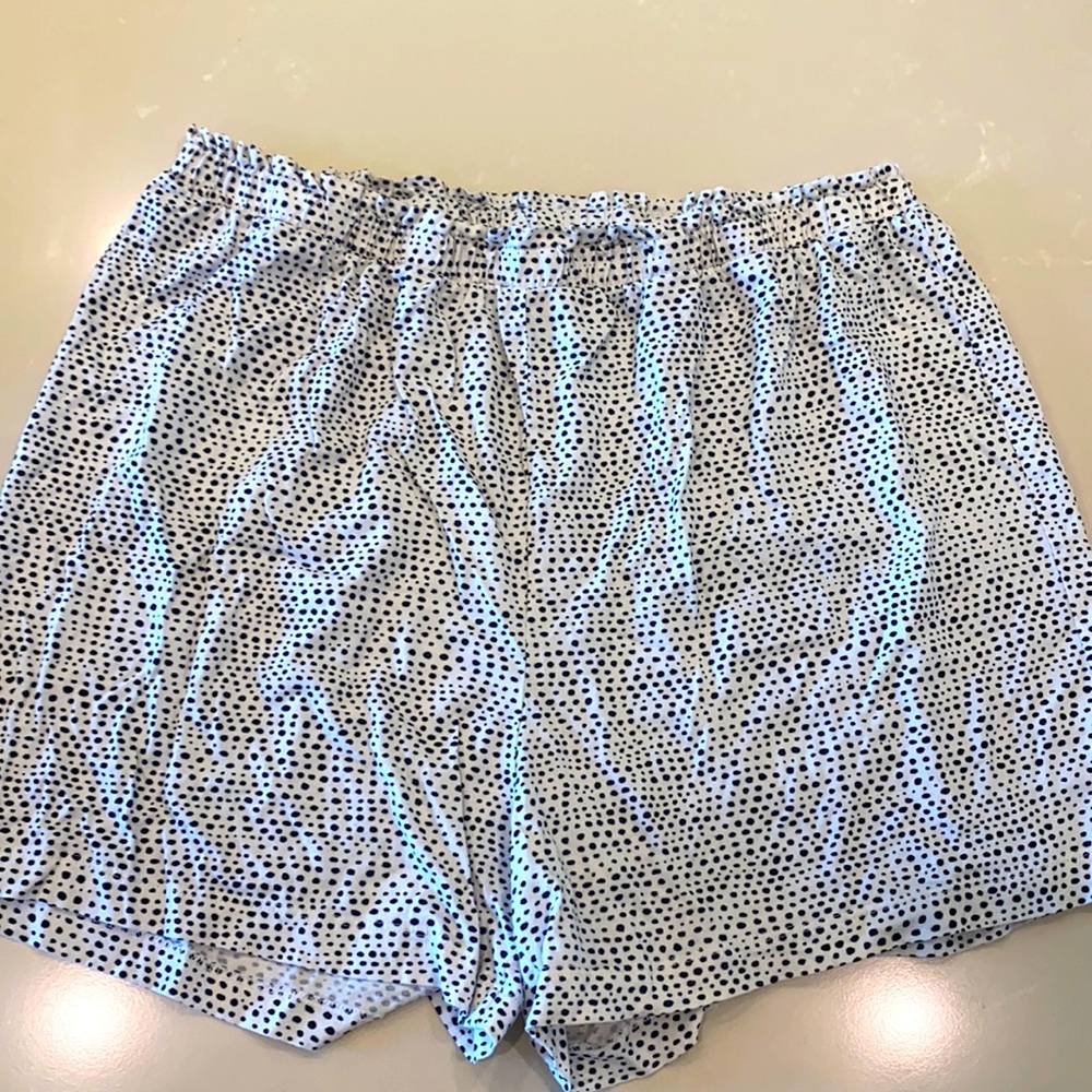 High Waisted Polka Dot Shorts